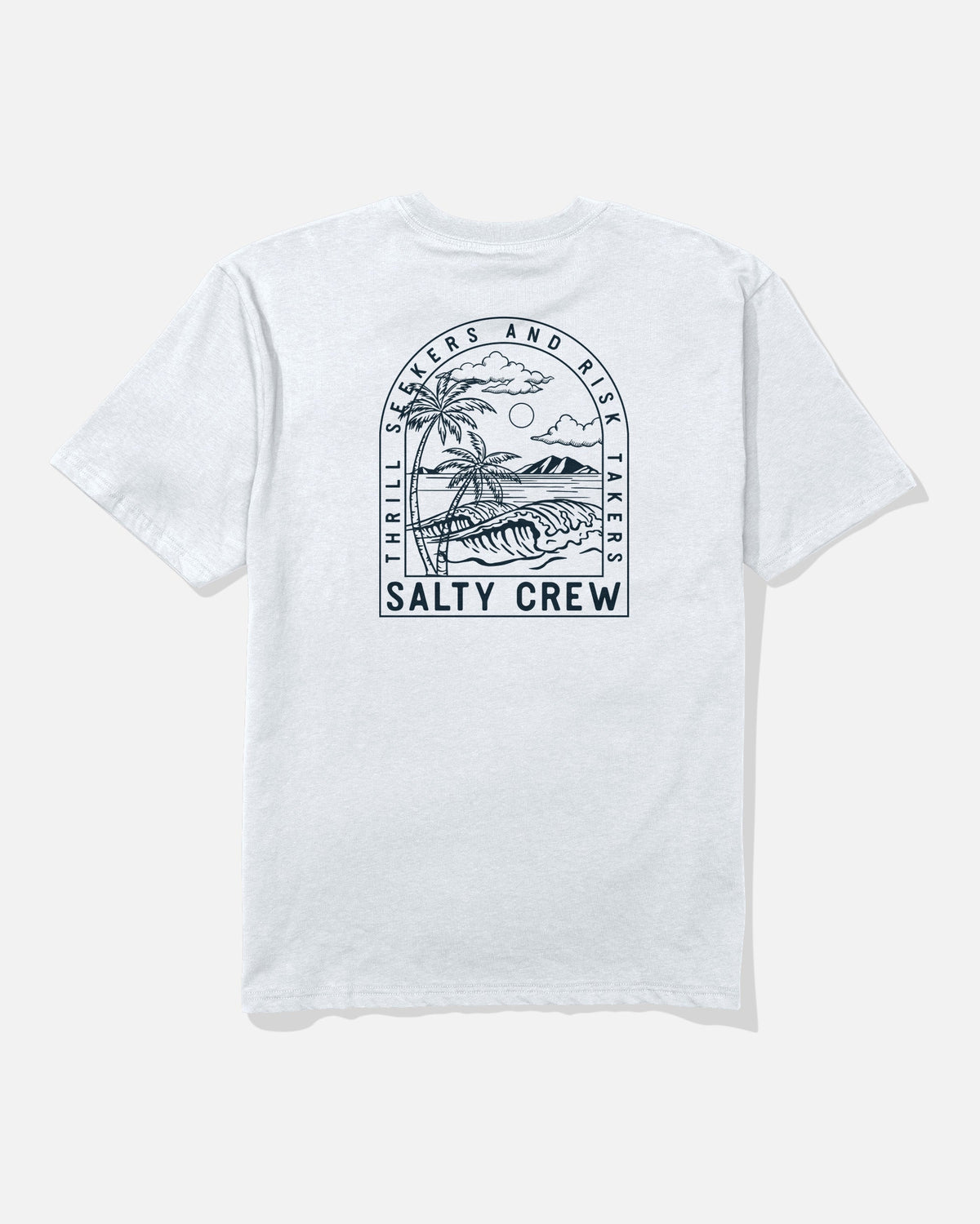 ARCHWAY CLASSIC TEE - White | Salty Crew Premium