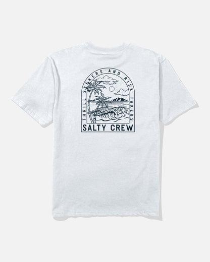 ARCHWAY CLASSIC TEE - White | Salty Crew Premium