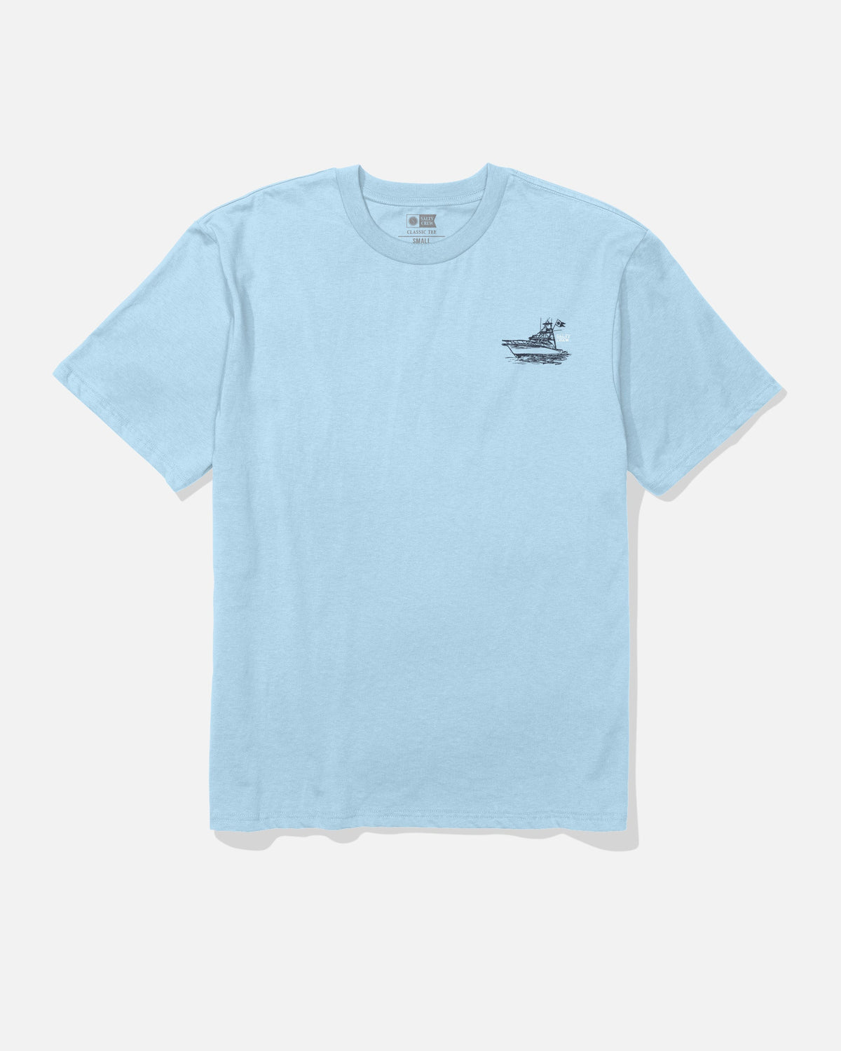 ON BOARD CLASSIC SS TEE - Clear Sky | Salty Crew Premium