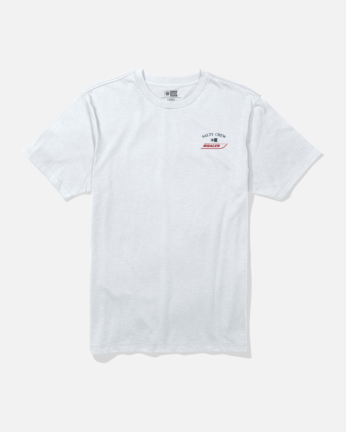WHALER OFFSHORE SS TEE - White | Salty Crew Premium