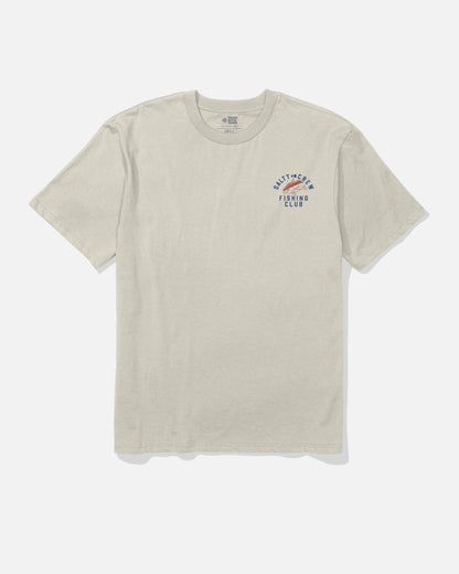 FISH CLUB CLASSIC SS TEE - Bone | Salty Crew Premium