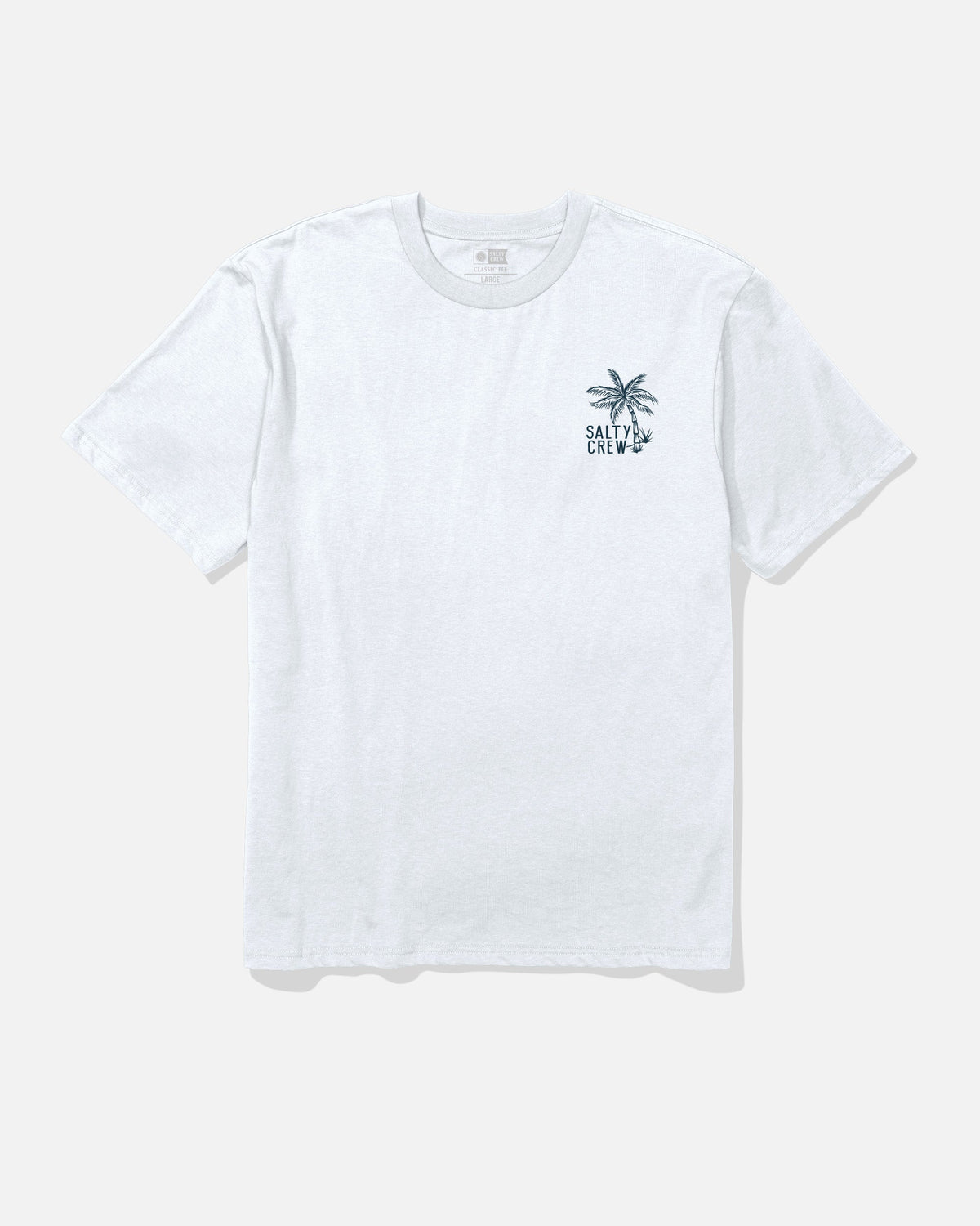 DAY OFF CLASSIC SS TEE - White | Salty Crew Premium