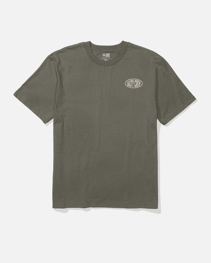 SIGNAGE CLASSIC SS TEE - Dusty Olive | Salty Crew Premium