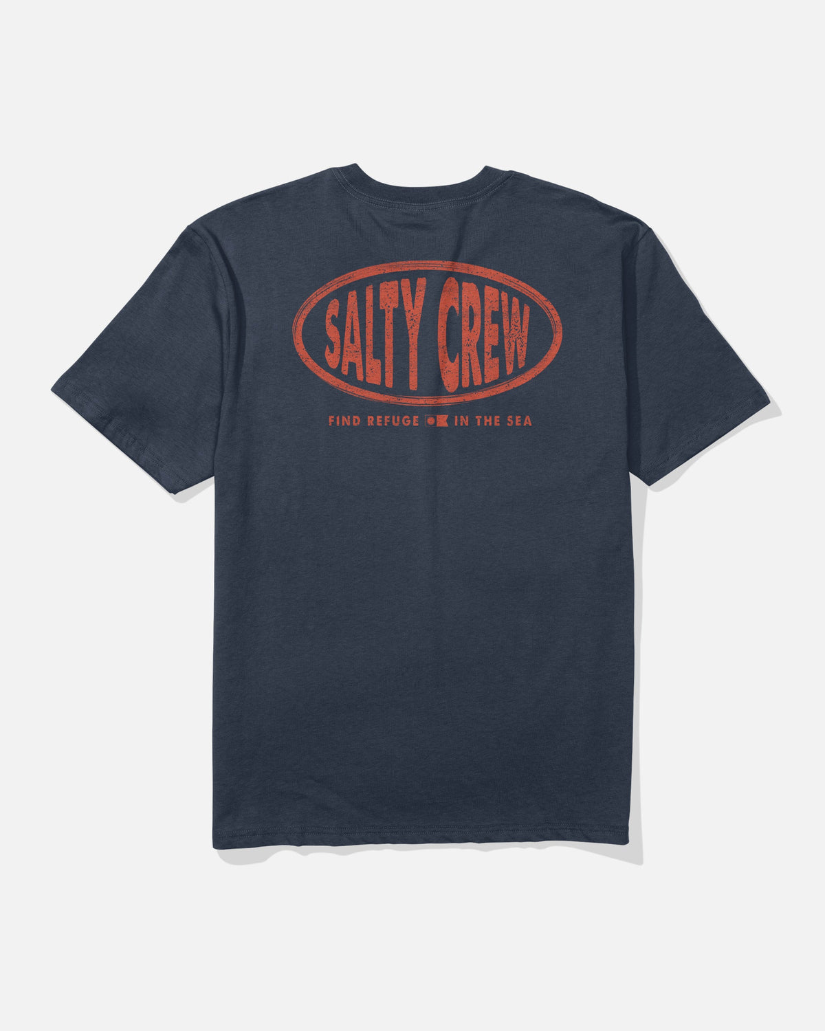 SIGNAGE CLASSIC SS TEE - Navy | Salty Crew Premium