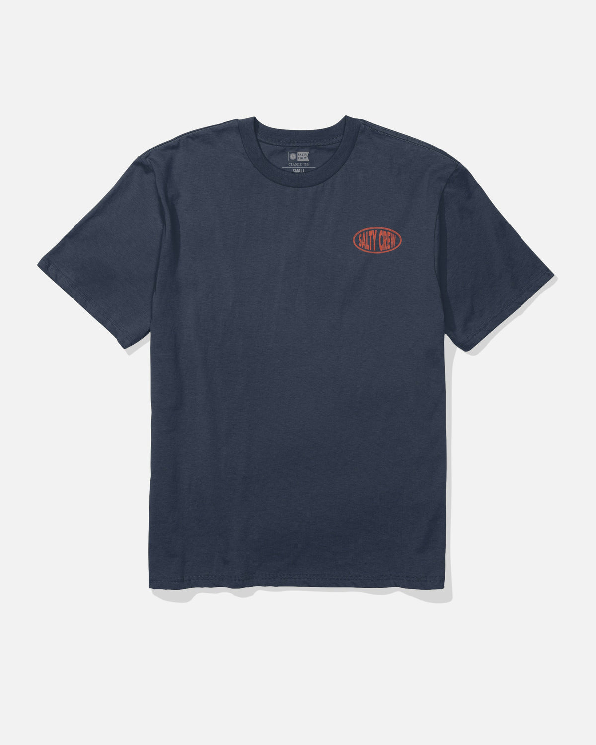 SIGNAGE CLASSIC SS TEE - Navy | Salty Crew Premium