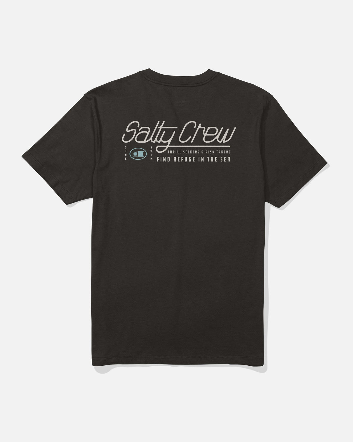 FLUID SS TEE - Black | Salty Crew Premium