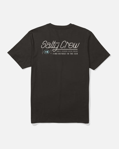 FLUID SS TEE - Black | Salty Crew Premium