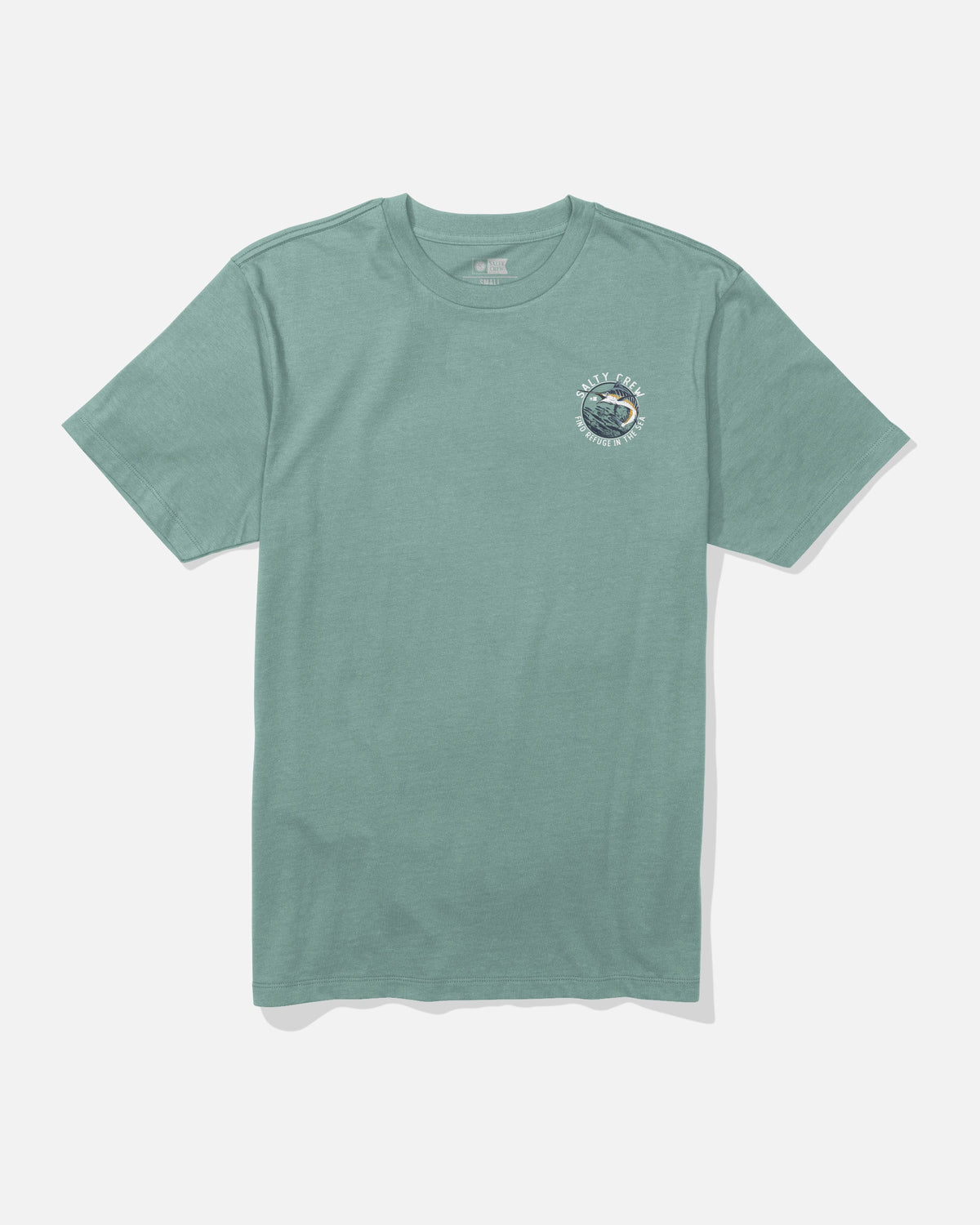 SCHOOLED SS TEE - Mackerel | Salty Crew Premium