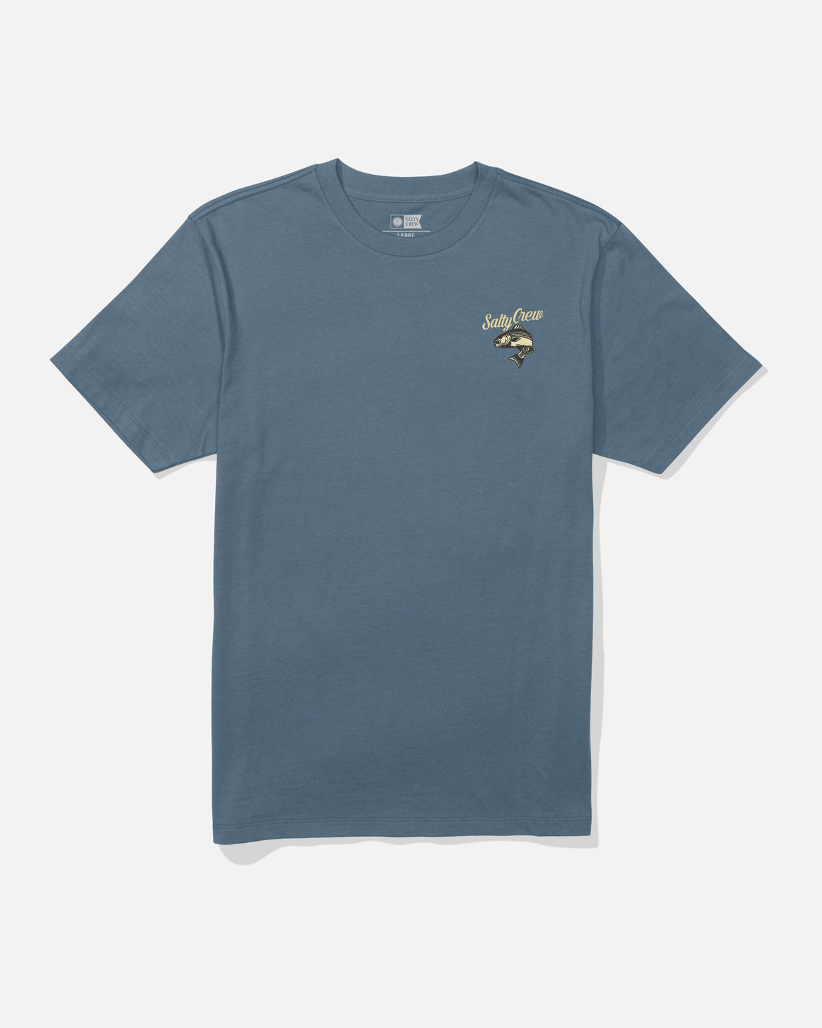 STRIPED SS TEE - Slate | Salty Crew Premium