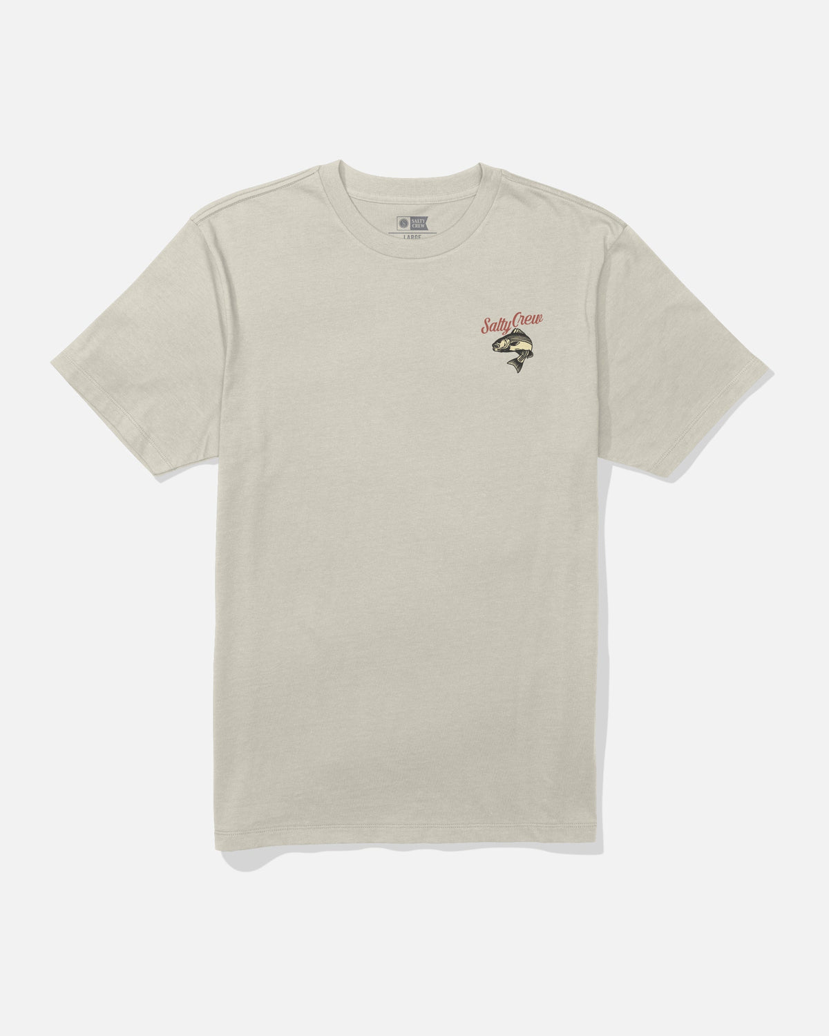 STRIPED SS TEE - Bone | Salty Crew Premium