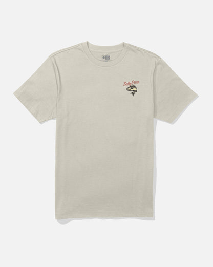 STRIPED SS TEE - Bone | Salty Crew Premium