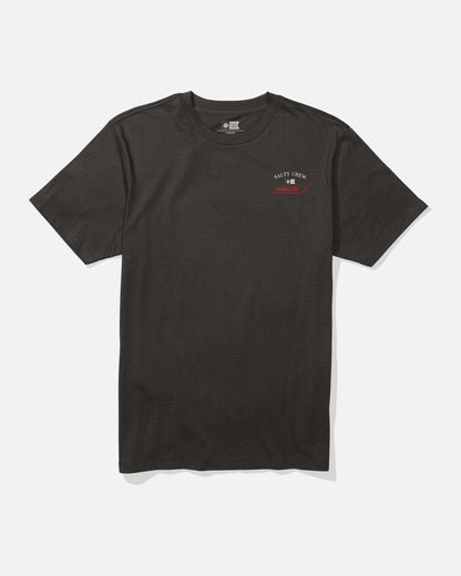 WHALER ICON SS TEE - Black | Salty Crew Premium