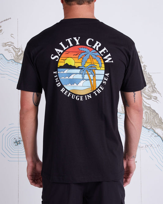 Paradise Premium Tee - Black | Salty Crew Premium