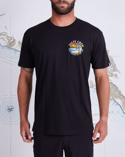 Paradise Premium Tee - Black | Salty Crew Premium